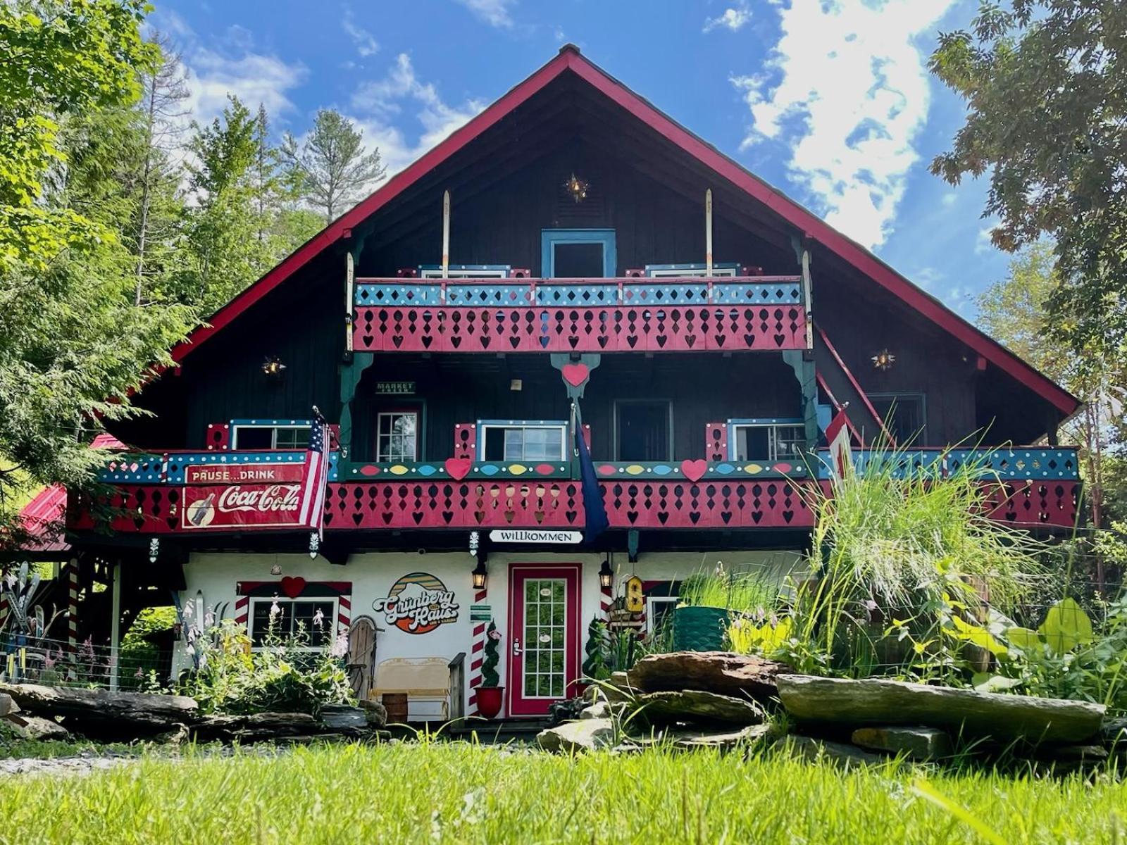 Grunberg Haus Inn & Cabins Waterbury Zewnętrze zdjęcie