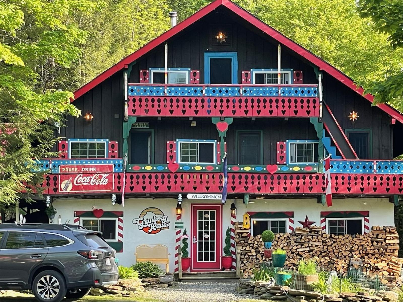Grunberg Haus Inn & Cabins Waterbury Zewnętrze zdjęcie